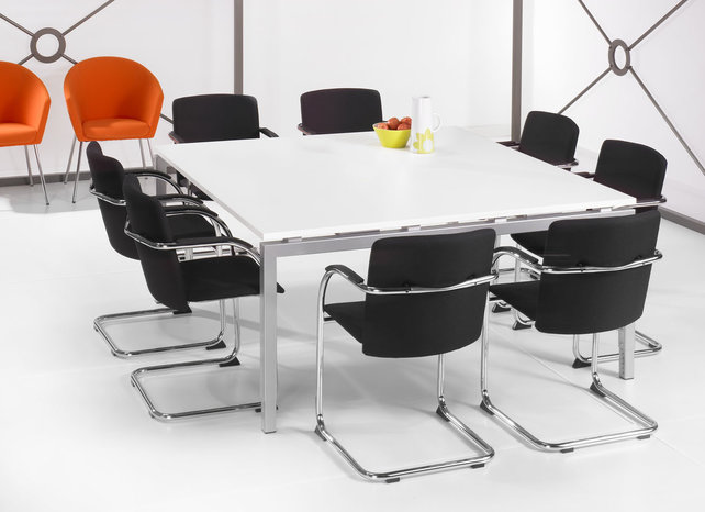 Vergadertafel 160x160cm (huur) Vergadertafel 160x160cm (huur)