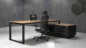 Directiebureau met ladeblok Directiebureau met ladeblok