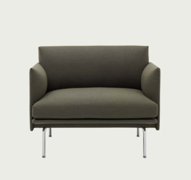 Outline lounge stoel