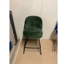 Vogue Barstool Zwart/Donker Groen (1x)