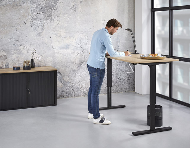 Zit Sta Bureau Slinger (huur)