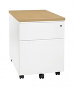 Verrijdbaar ladeblok 2 lades