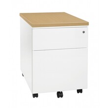 Verrijdbaar ladeblok 2 lades