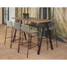 Bartafel V-poot 140x80cm