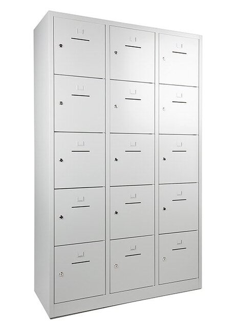 Lockerkast 15-deurs Lockerkast 15-deurs