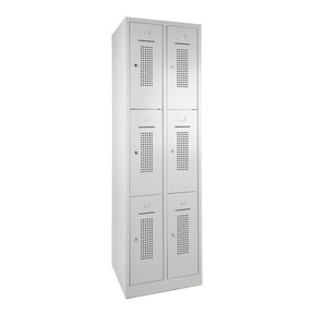 Lockerkast 6-deurs (2x3)