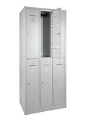 Lockerkast 6-deurs (3x2) Lockerkast 6-deurs (3x2)