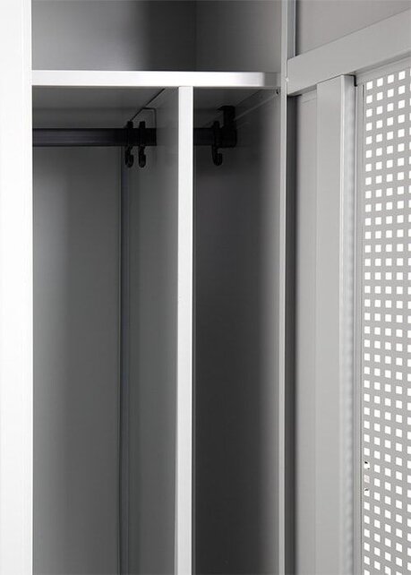 Lockerkast breed 2-deurs