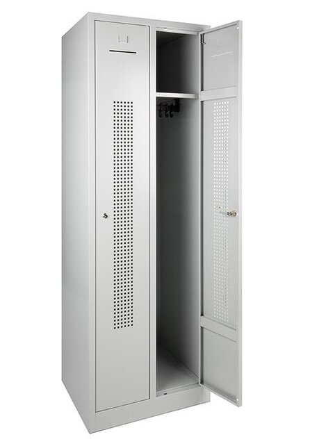 Lockerkast perfo 2-deurs