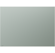 Mat glasbord Sage Green (met rechte hoek)