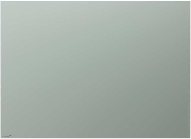 Mat glasbord Sage Green (met rechte hoek)