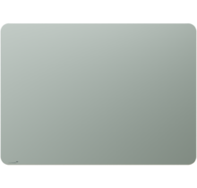 Mat glasbord Sage Green (met ronde hoek)