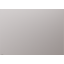 Mat glasbord Warm Grey (met rechte hoek)