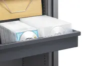 Roldeurkast wit 105x120x43cm