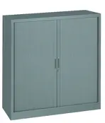 Roldeurkast antraciet 105x120x43cm