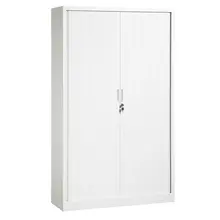 Roldeurkast hoog wit 198x100x43cm