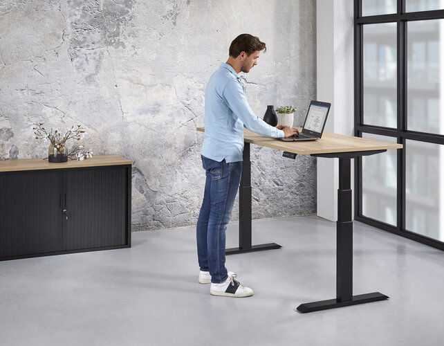 Elektrisch Bureau KT Business  120x80cm