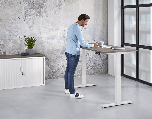 Elektrisch Bureau KT Business  140x80cm