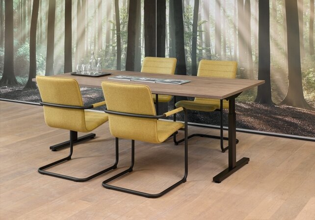 Easy vergadertafel 200x100cm Easy vergadertafel 200x100cm