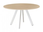 Ronde vergadertafel V-poot 120cm