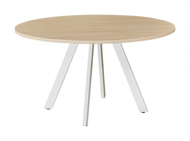Ronde vergadertafel V-poot 120cm