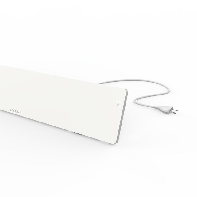 Infrarood verwarming op het bureau met timer 50W 230V, wit