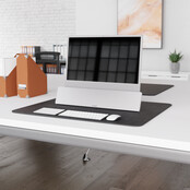 Infrarood verwarming op het bureau met timer 50W 230V, wit