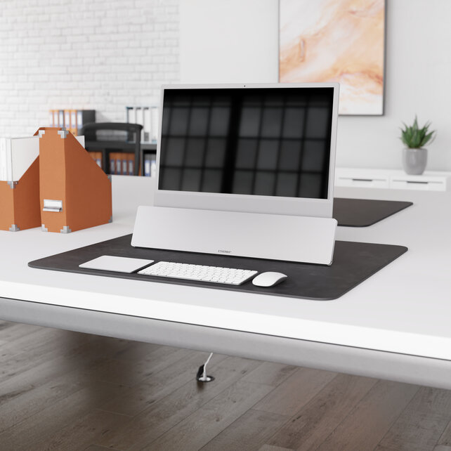 Infrarood verwarming op het bureau met timer 50W 230V, wit