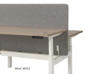 Akoestisch scherm wol tbv duo bench Grijs (huur)
