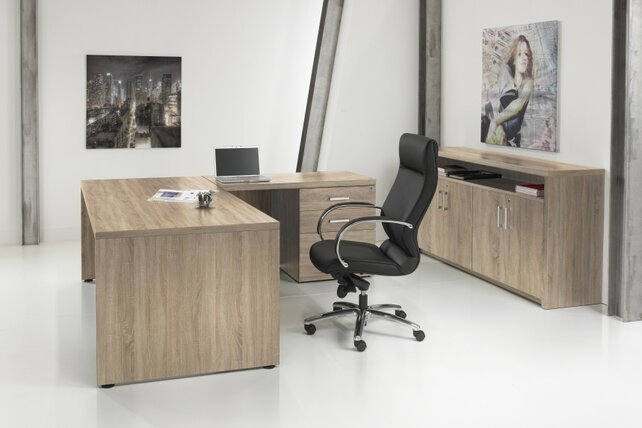 Hoekbureau Directie 210x210cm