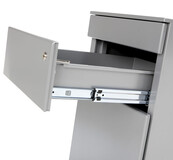 Verrijdbaar ladeblok 2-laden en pennenlade Verrijdbaar ladeblok 2-laden en pennenlade