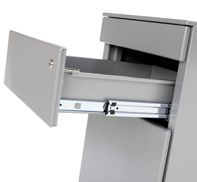 Verrijdbaar ladeblok 2-laden en pennenlade Verrijdbaar ladeblok 2-laden en pennenlade