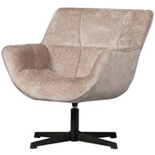 Lounge draaifauteuil Taupe (huur)