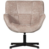 Lounge draaifauteuil Taupe (huur)