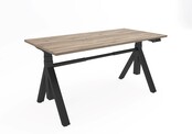 Elektrisch bureau zit/sta premium met Y-poot 140x80cm