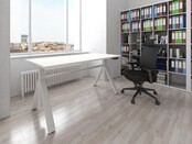 Elektrisch bureau zit/sta premium met Y-poot 140x80cm