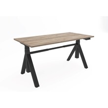 Elektrisch bureau zit/sta premium met Y-poot 160x80cm