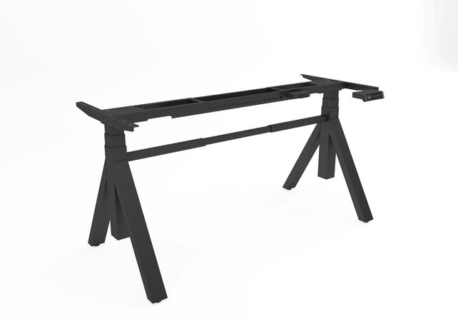 Elektrisch bureau zit/sta premium met Y-poot 180x80cm