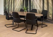 Edge Vergadertafel Ellips 220x110