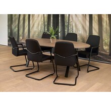 Edge Vergadertafel Ellips 220x110