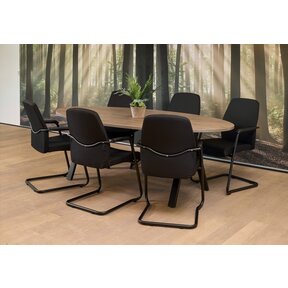 Edge Vergadertafel  Ellips 220x110