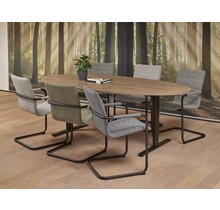 Essential Vergadertafel Ellips 220x110
