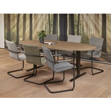 Essential Vergadertafel Ellips 220x110