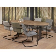 Classic Vergadertafel Elips 220x110