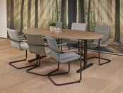 Basic Vergadertafel Ellips 220x110