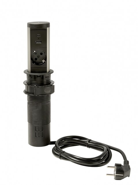 Pop up inbouwunit 60mm