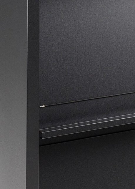 Tijdschriftenkast met onderkast 195cm