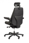 24-uurs bureaustoel Premium leder