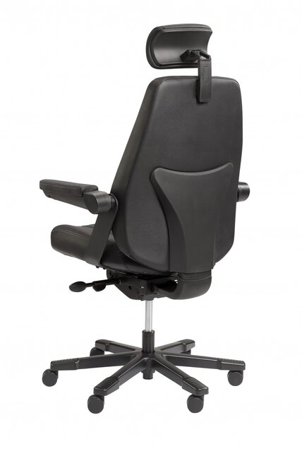 24-uurs bureaustoel Premium leder