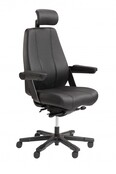 24-uurs bureaustoel Premium leder